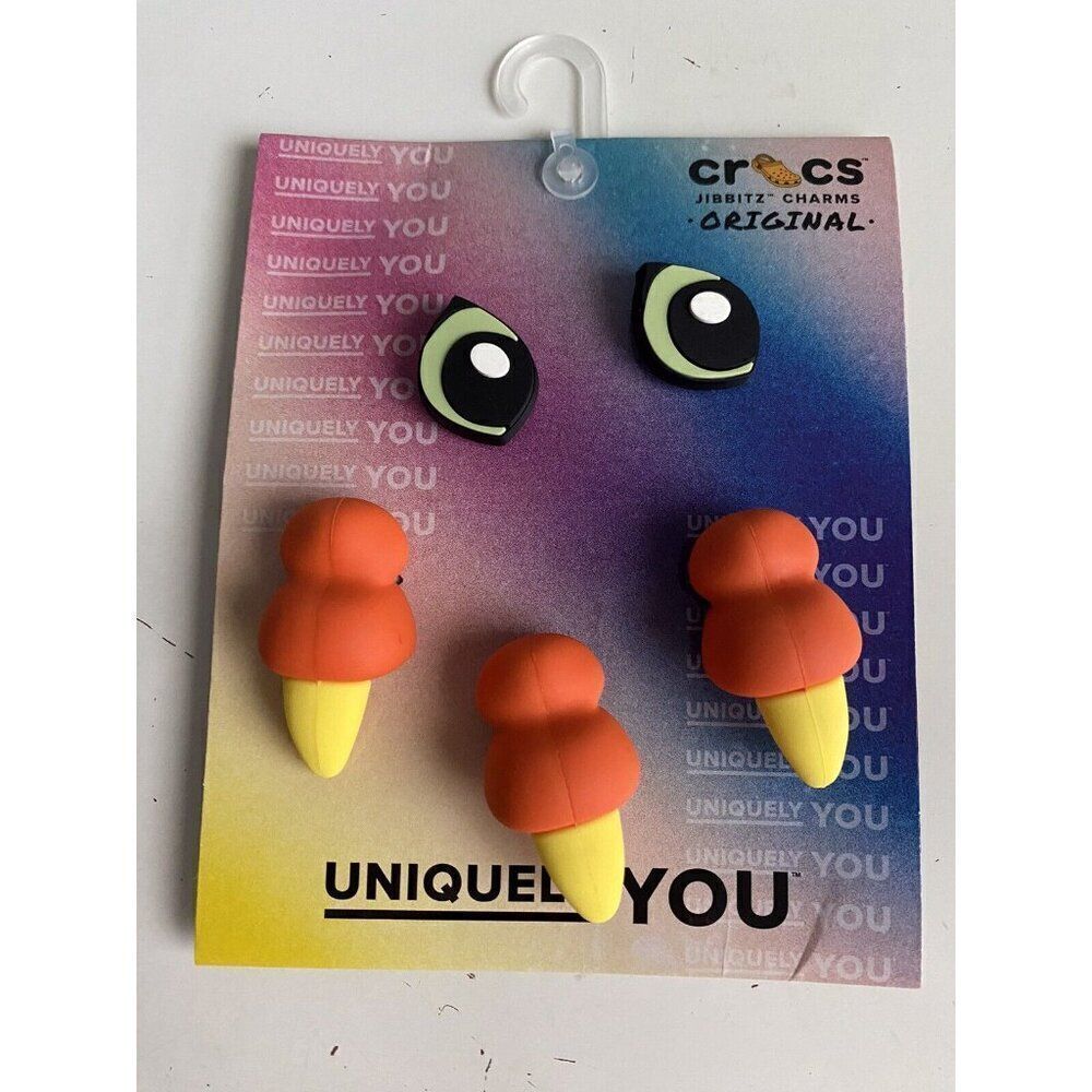 5 Pack Uniquely You Crocs Jibbitz Charms Make Your Own Dino Original NEW